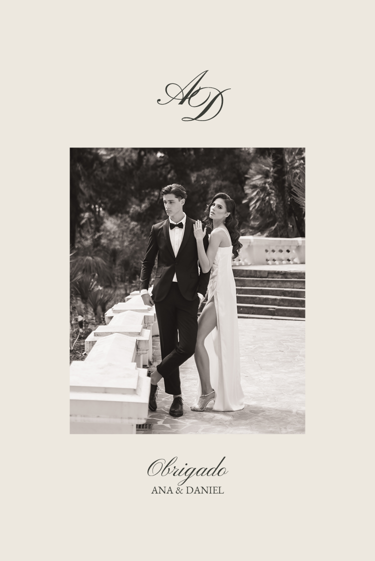 Cartões de agradecimento — Escrita intemporal