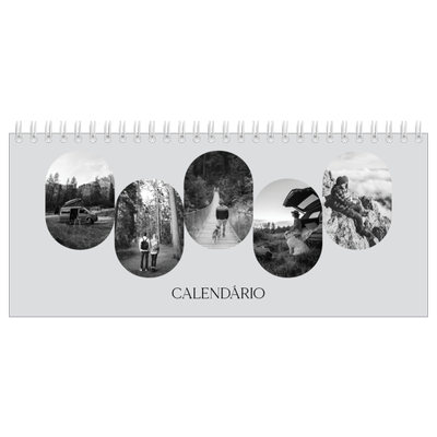 Calendários de mesa — A estrada aberta [capa]
