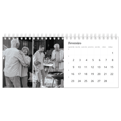 Calendários de mesa — Foco [Fevereiro]