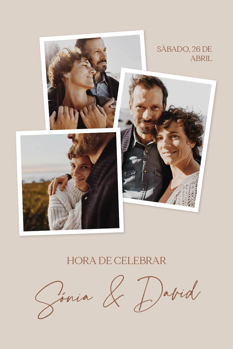 Convites — Álbum de recortes