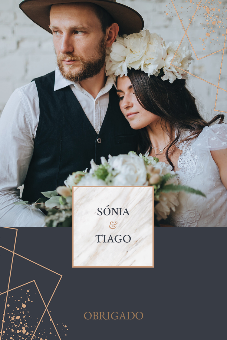 Cartões de agradecimento — Toque Deco