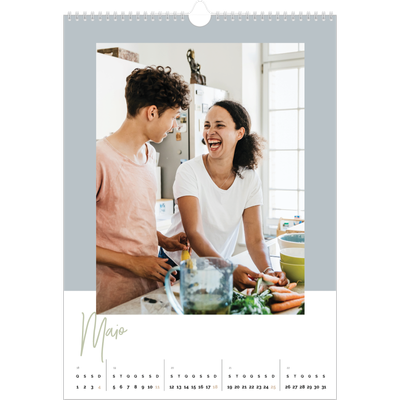 Calendário A3 — Molduras de terra [capa]