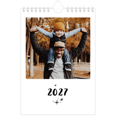 Calendário A5 — Escrito à mão [capa]