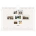 Calendário A5 horizontal — Galeria de fotografias de parede [capa]