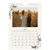 Calendário A5 — Tinta e hera [Abril]