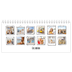 Calendários de mesa — Momentos de álbum de recortes [capa]