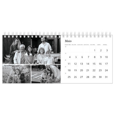 Calendários de mesa — Foco [capa]