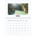 Calendário A4 duplo — Fotografia simples [Abril]