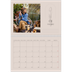 Calendário A4 duplo — Botânica simples [Janeiro]