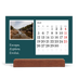 Calendário de mesa com suporte em madeira - horizontal  — Terra editorial [Abril]