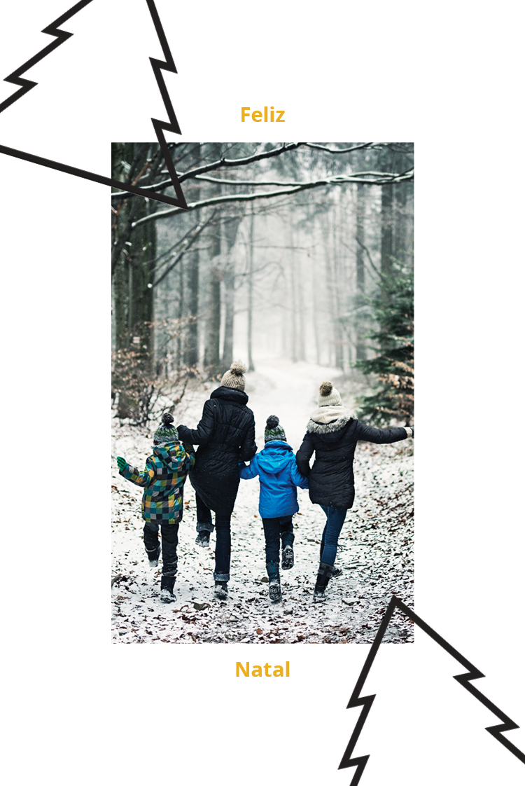 Cartões — Duas árvores