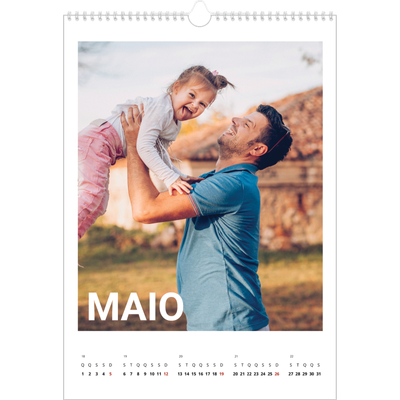 Calendário A3 — Mês grande [capa]