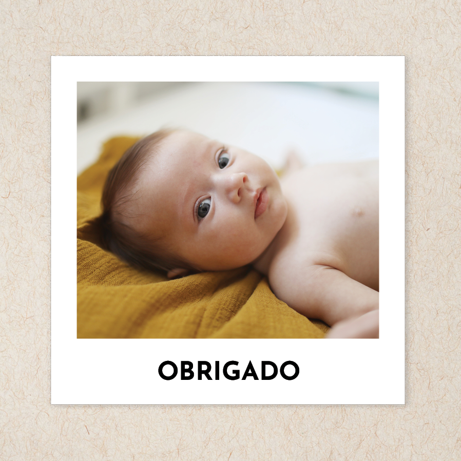 Cartões de agradecimento — Tudo sobre mim