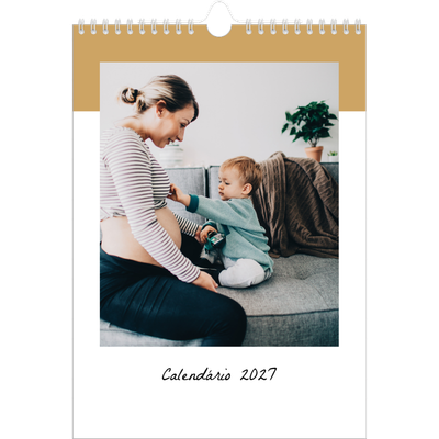 Calendário fotográfico A4 — Calendário da lista [capa]