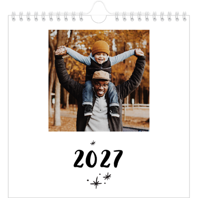 Calendário quadrado — Escrito à mão [capa]