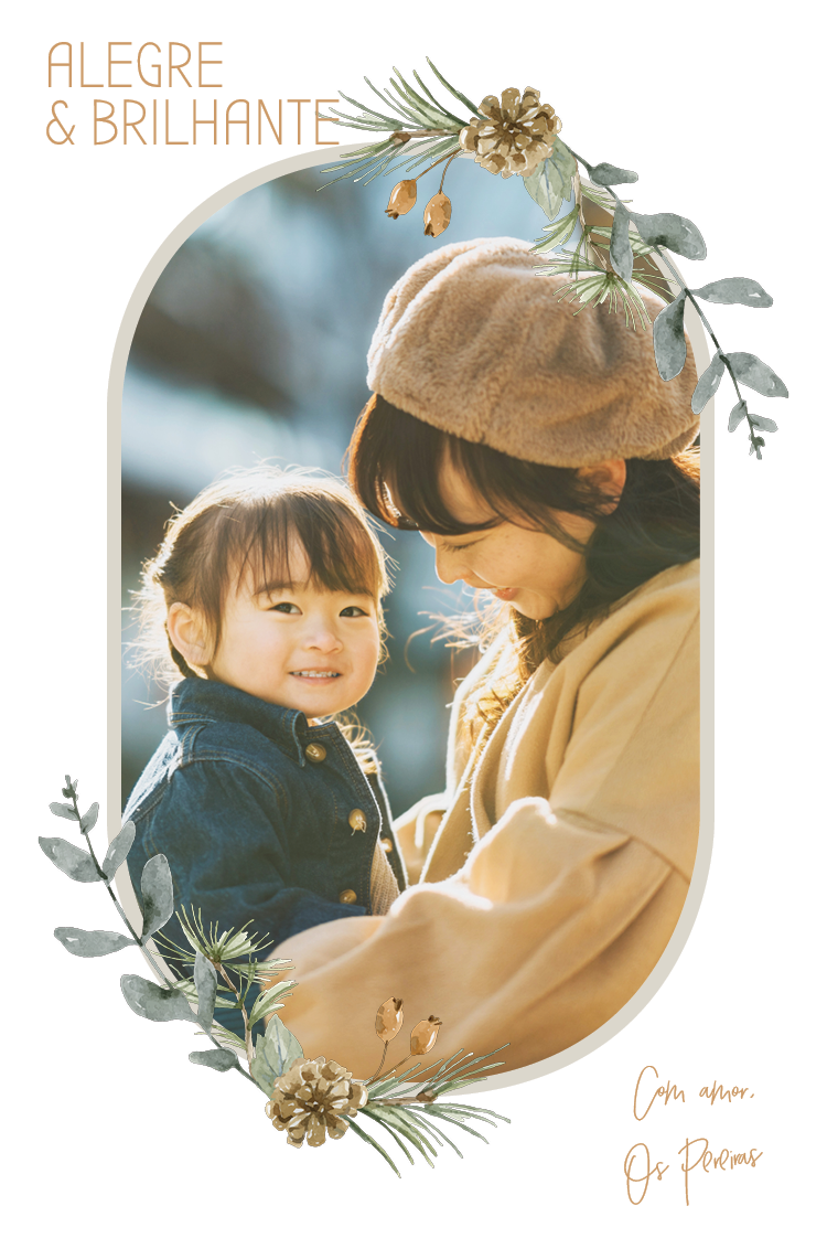 Cartões — Floresta de inverno