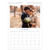 Calendário fotográfico A4 — Clássico cobalto [Fevereiro]