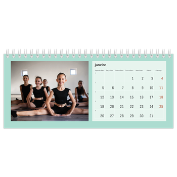 Calendário de Fotografias de Mesa — Neo Scandi