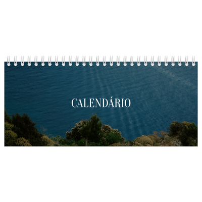 Calendários de mesa — Escapadinha infinita [capa]