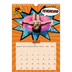 Calendário fotográfico A4 — Banda desenhada [Fevereiro]