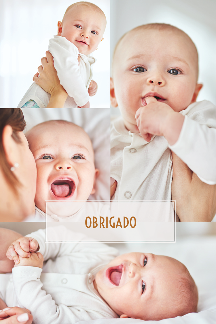 Cartões de agradecimento — Olha quem está aqui