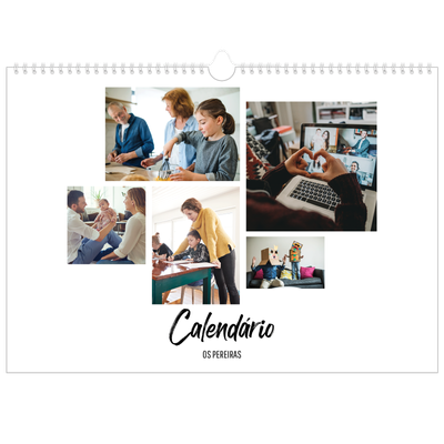 Calendário A3 Horizontal — Isto sou eu [capa]