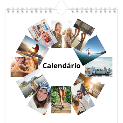 Calendário quadrado — Moldura [capa]
