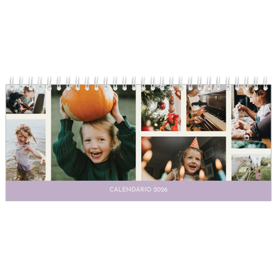 Calendários de mesa — Capítulos pastel [capa]