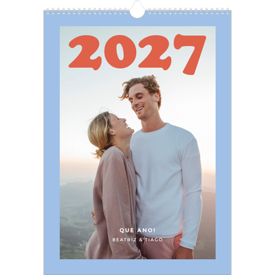 Calendário A3 — Molduras retro [capa]