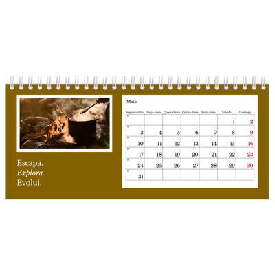 Calendários de mesa — Terra editorial [Maio]