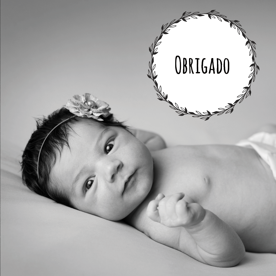 Cartões de agradecimento — Anúncio em quadro de giz