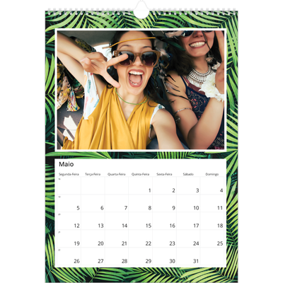 Calendário A3 — Vida vegetal viva [capa]