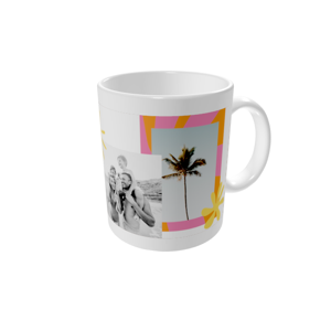 Canecas personalizadas — Bloco de cores para verão