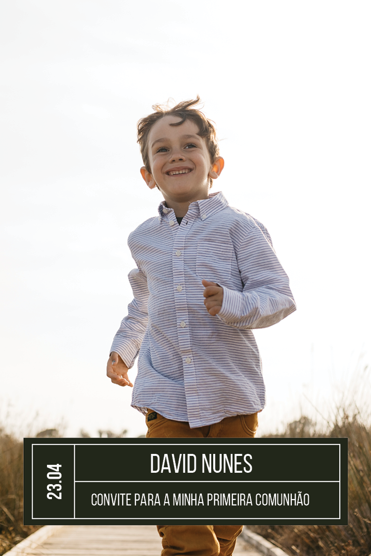 Convites — Etiqueta tipográfica