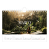 Calendário A5 horizontal — Escapadinha infinita [Março]