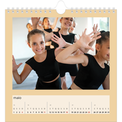 Calendário quadrado — Neo Scandi [capa]