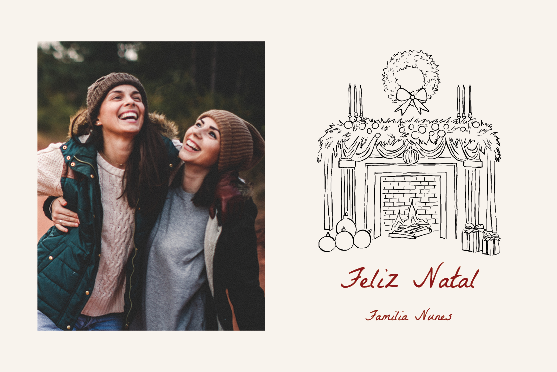 Cartões — Desejos da lareira