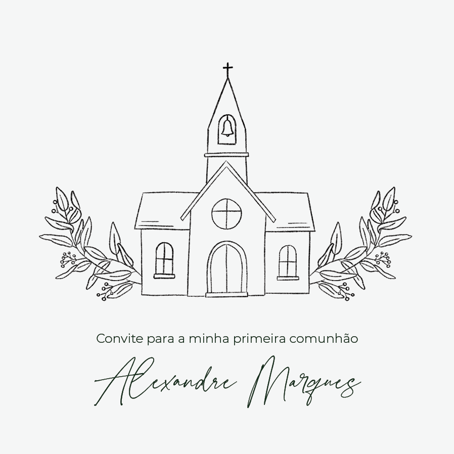 Convites — Esboços de comunhão