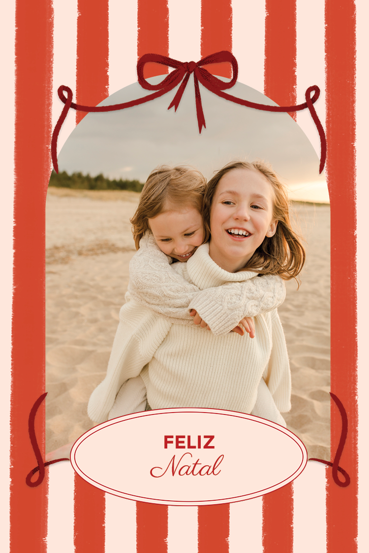 Cartões — Laços e riscas