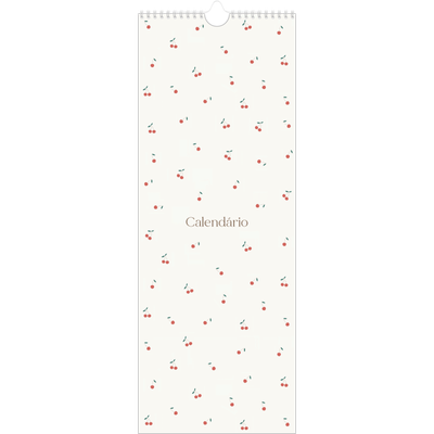 Calendário fino  — Felicidade de cereja [capa]