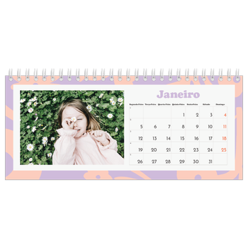Calendário de Fotografias de Mesa — Jogar com o padrão