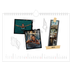 Calendário A4 horizontal — Estilo de álbum de recortes [Abril]