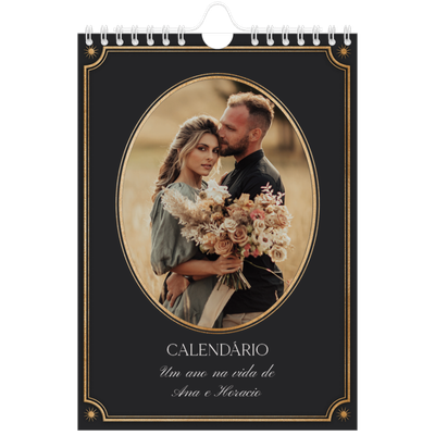 Calendário A5 — Clássico vintage [capa]