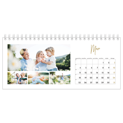 Calendários de mesa — Texto para rabiscar [capa]