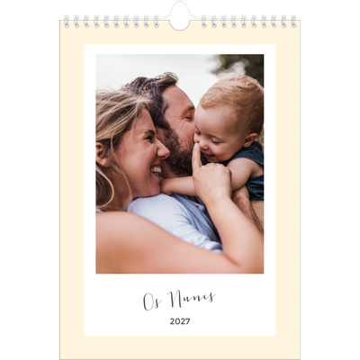 Agenda familiar A4 — Planificador moderno - Familia de 4 [capa]