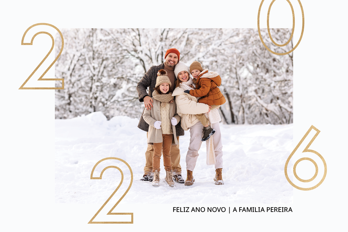 Cartões — Terra dourada