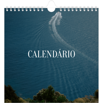 Calendário quadrado — Escapadinha infinita [capa]