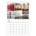 Calendário fotográfico A4 — Moldura [capa]