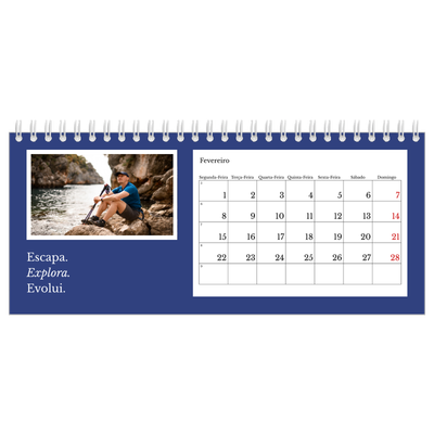 Calendários de mesa — Terra editorial [Fevereiro]