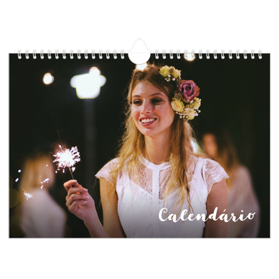 Calendário A4 horizontal — Script simples [capa]